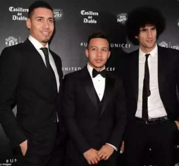 Photos: Manchester United players looking dapper at UNICEF Gala night